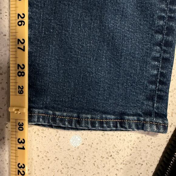 American Eagle Airflex Jeans Men’s 30x30 Slim Straight Dark Wash Stretch Casual - Picture 8 of 9